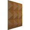 Ekena Millwork 11 7/8in. W x 11 7/8in. H Benson EnduraWall Decorative 3D Wall Panel Covers 0.98 Sq. Ft. WP12X12BEDVG - alternate 3